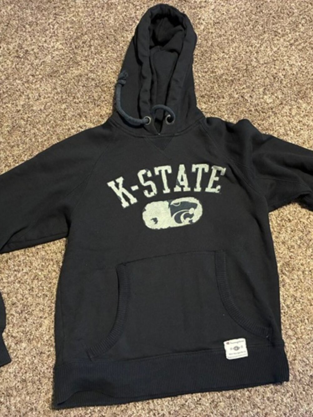 K-State Wildcats black Hoodie, small